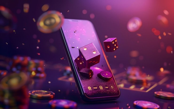 ট্রেজার বোল থিমে রত্নভরা বাটির দৃশ্য
